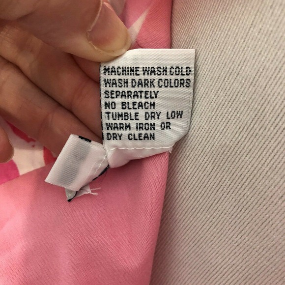 Vintage Lilly Pulitzer Zebra Pink Strapless Dress - Picture 4 of 4